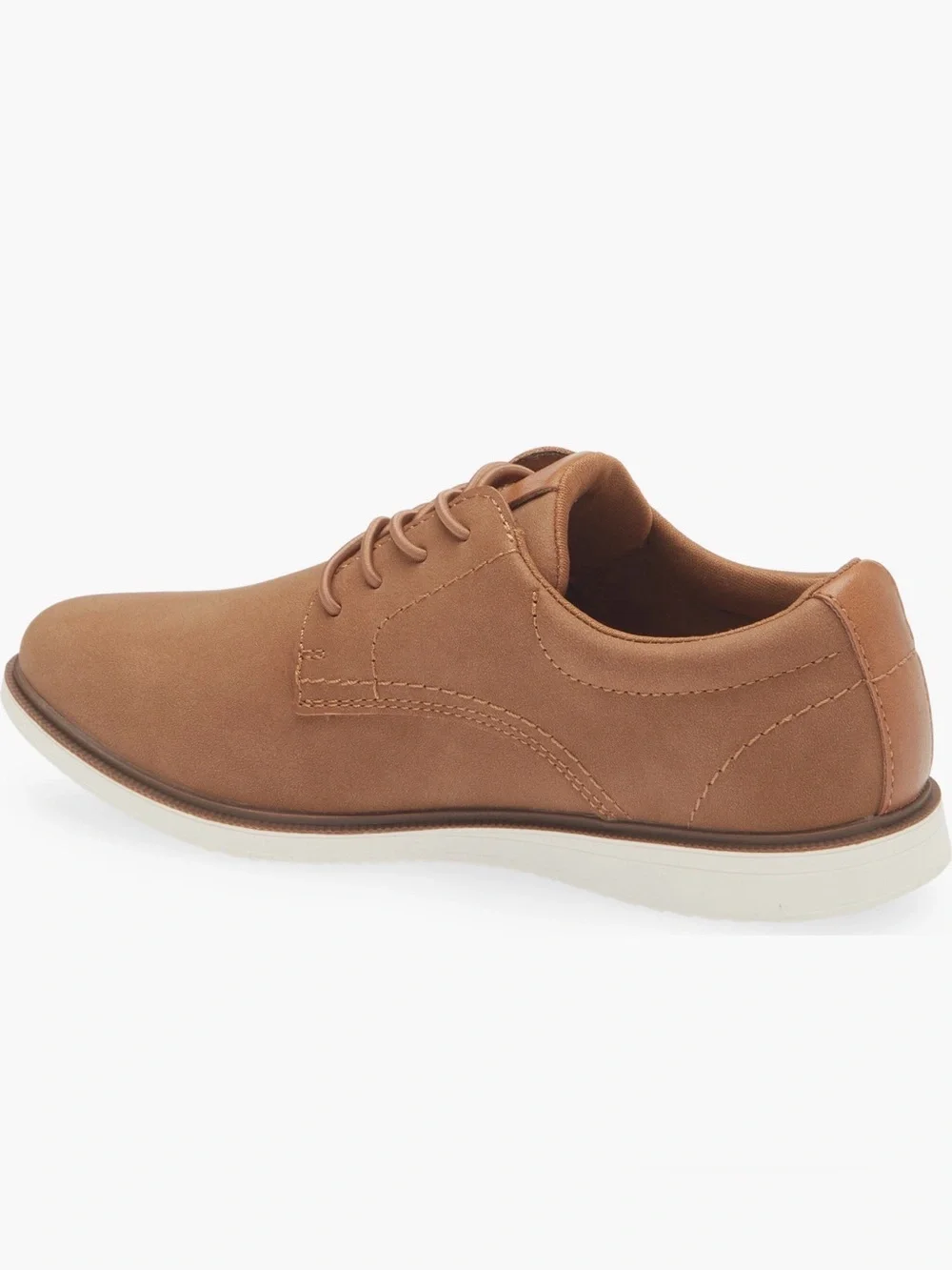 Boys Stretch Lace-Up Derby Shoe